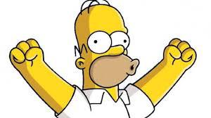 Homer Simpson victoire